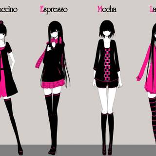 Fashion girl wallpaper