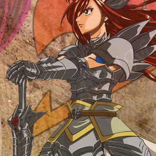 Erza Scarlet iPhone wallpaper