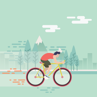 Minimalist Fixie wallpaper