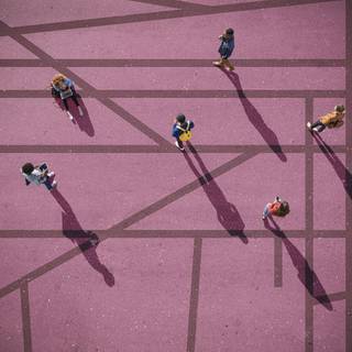 Social distance wallpaper