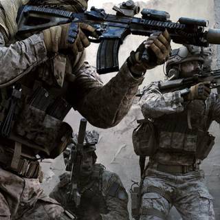 Call of Duty weapons wallpaper