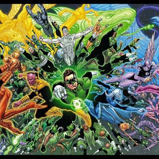 Green Lantern Guardians wallpaper