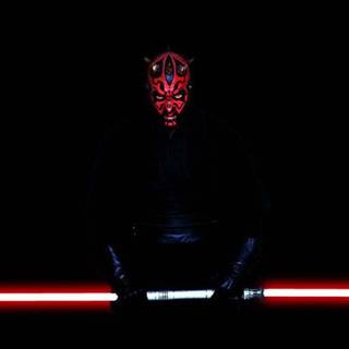 Double bladed lightsaber wallpaper