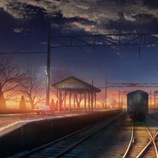 Railway station wallpaper