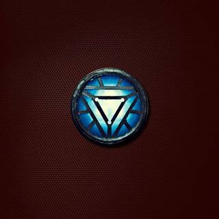 Arc Reactor minimal 4k wallpaper