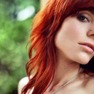 Red head girl wallpaper
