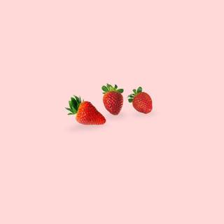 Strawberry aesthetic wallpaper