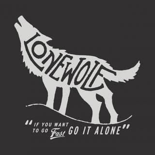Alone wolf wallpaper