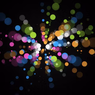 Abstract dots HD wallpaper
