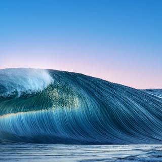 Waves desktop wallpaper