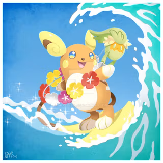 Alolan Raichu wallpaper