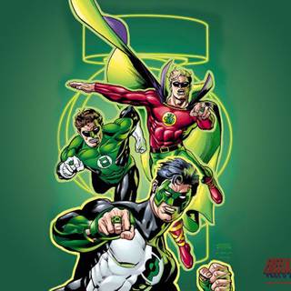 Green Lantern aliens wallpaper