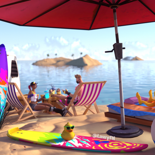 Fortnite Summer Pack wallpaper