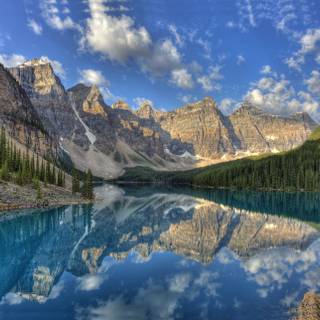 River valley wallpaper