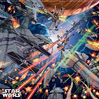 Star Wars battles wallpaper