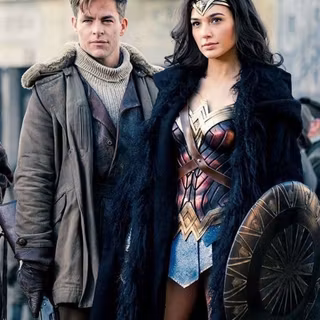 Diana Prince and Steve Trevor wallpaper