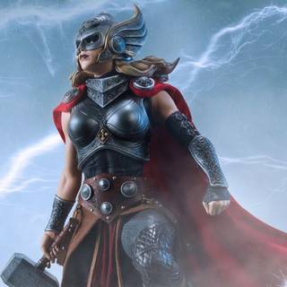 Thor and Jane Foster wallpaper