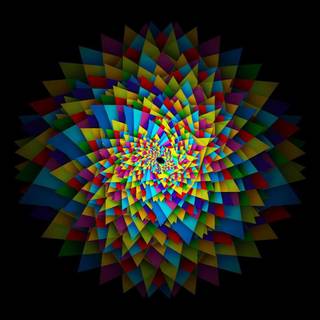 Abstract circle HD wallpaper