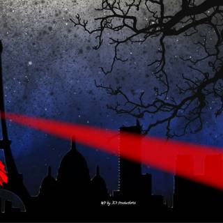 Heat vision wallpaper