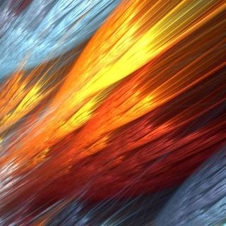 Orange colour digital phone wallpaper