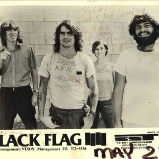 Black Flag band wallpaper
