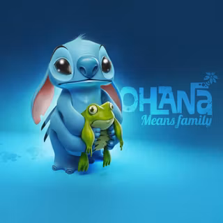 Stitch and Angel wallpaper