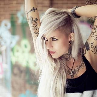 Tattoo girl images wallpaper