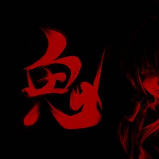 Red anime 4k wallpaper