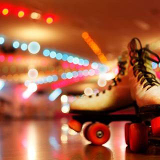 Roller skates wallpaper