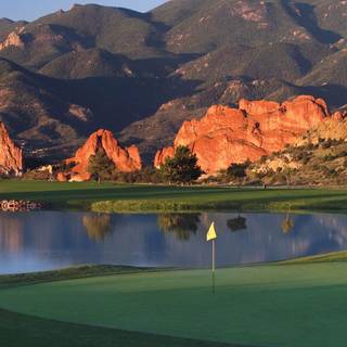 Autumn golf wallpaper