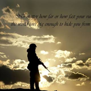 One Man Army wallpaper