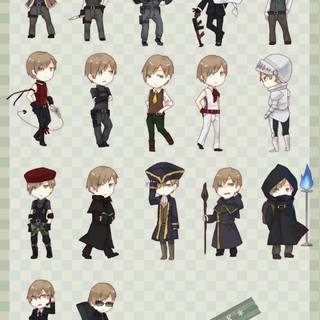 Resident Evil 4 anime wallpaper