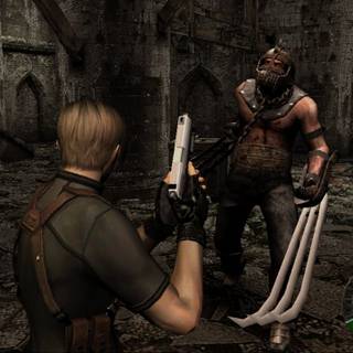 Resident Evil 4 anime wallpaper