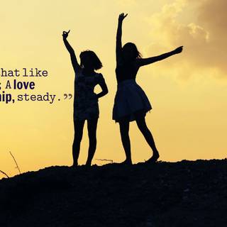 BFF quotes wallpaper
