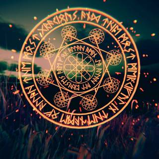 Magic circle wallpaper