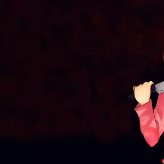 Anime girl mad wallpaper