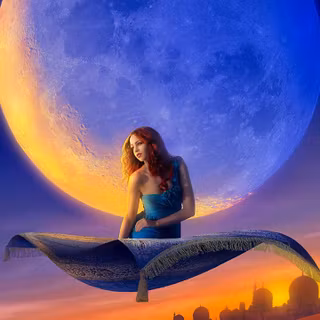 Magic carpet wallpaper