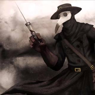 Plague Doctor mobile wallpaper