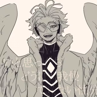 Hawks BNHA computer wallpaper