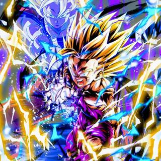Gohan SSJ2 smartphone wallpaper