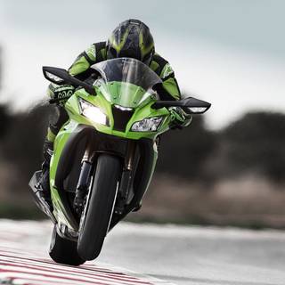 Kawasaki Zx-10r KRT edition wallpaper