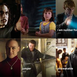 Superpower films wallpaper