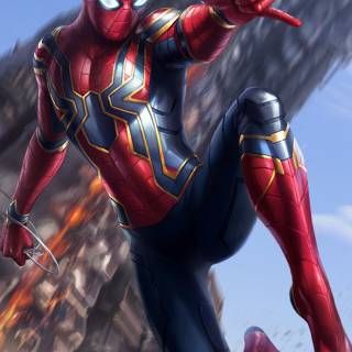 Avengers Spider Man wallpaper