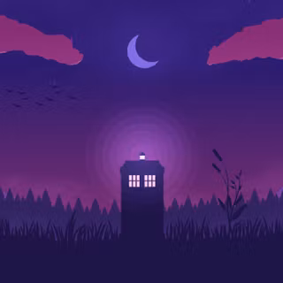 Doctor Who minimalist wallpaper