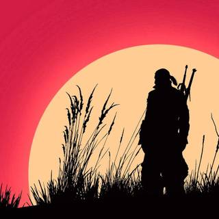 Minimalist The Witcher wallpaper