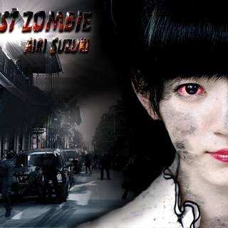 Zombie girl HD wallpaper