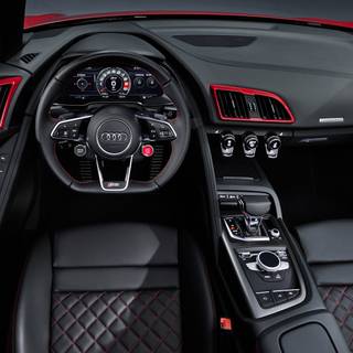 Audi R8 V10 RWD Coupé HD wallpaper