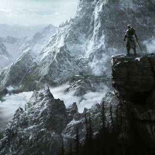 Skyrim phone 4k wallpaper