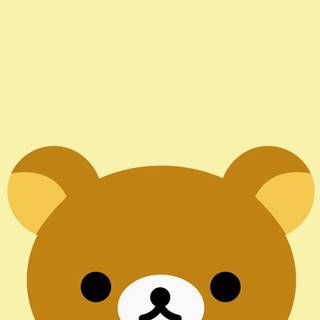 Kawaii brown desktop wallpaper