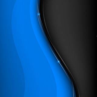 Apple iPhone HD blue and black wallpaper